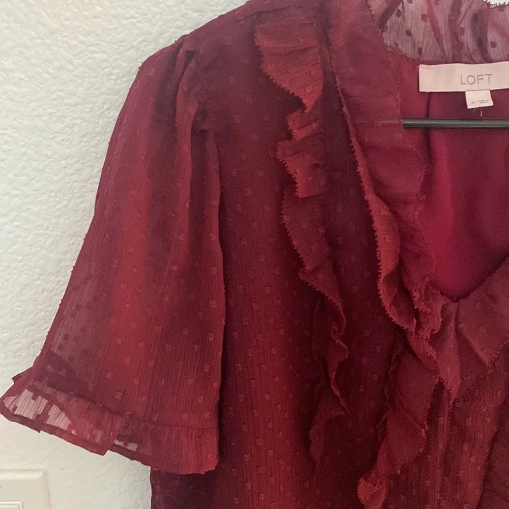 Loft Ruffle Blouse - Picture 3 of 4